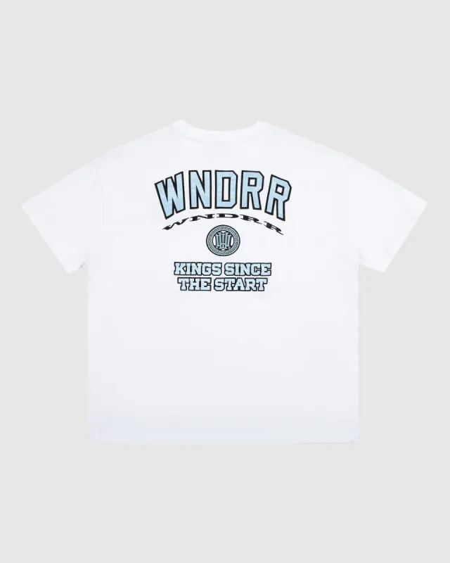 EMPORIUM HEAVY WEIGHT TEE - WHITE sold by WNDRR