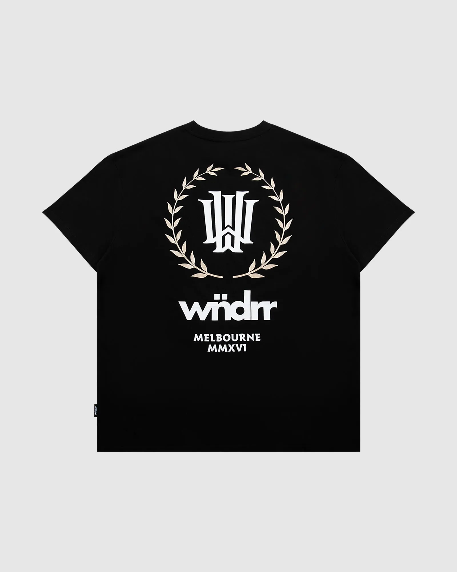 EMPEROR BOX FIT TEE - BLACK sold by WNDRR