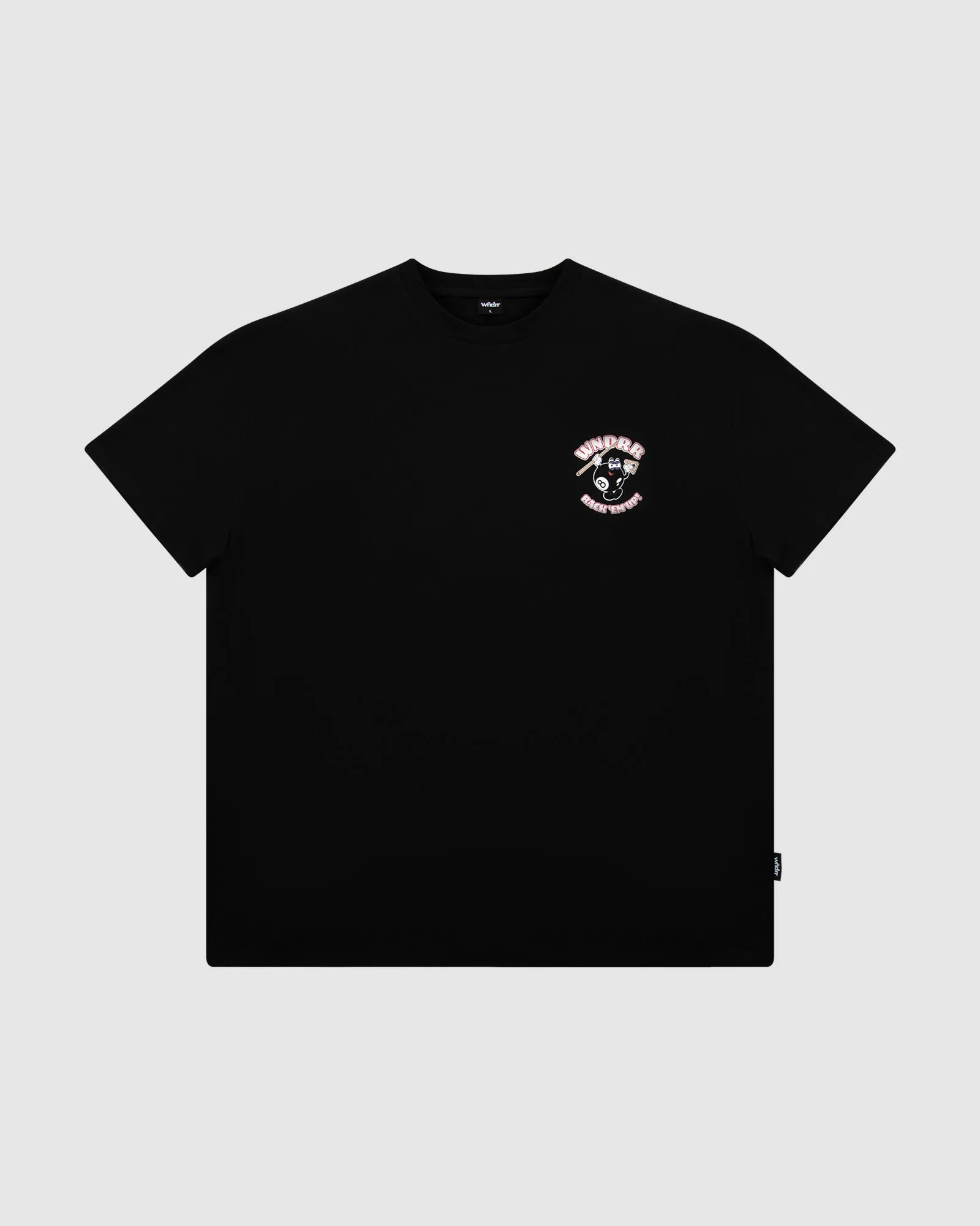 SNOOKER BOX FIT TEE - BLACK sold by WNDRR product image thumbnail 3