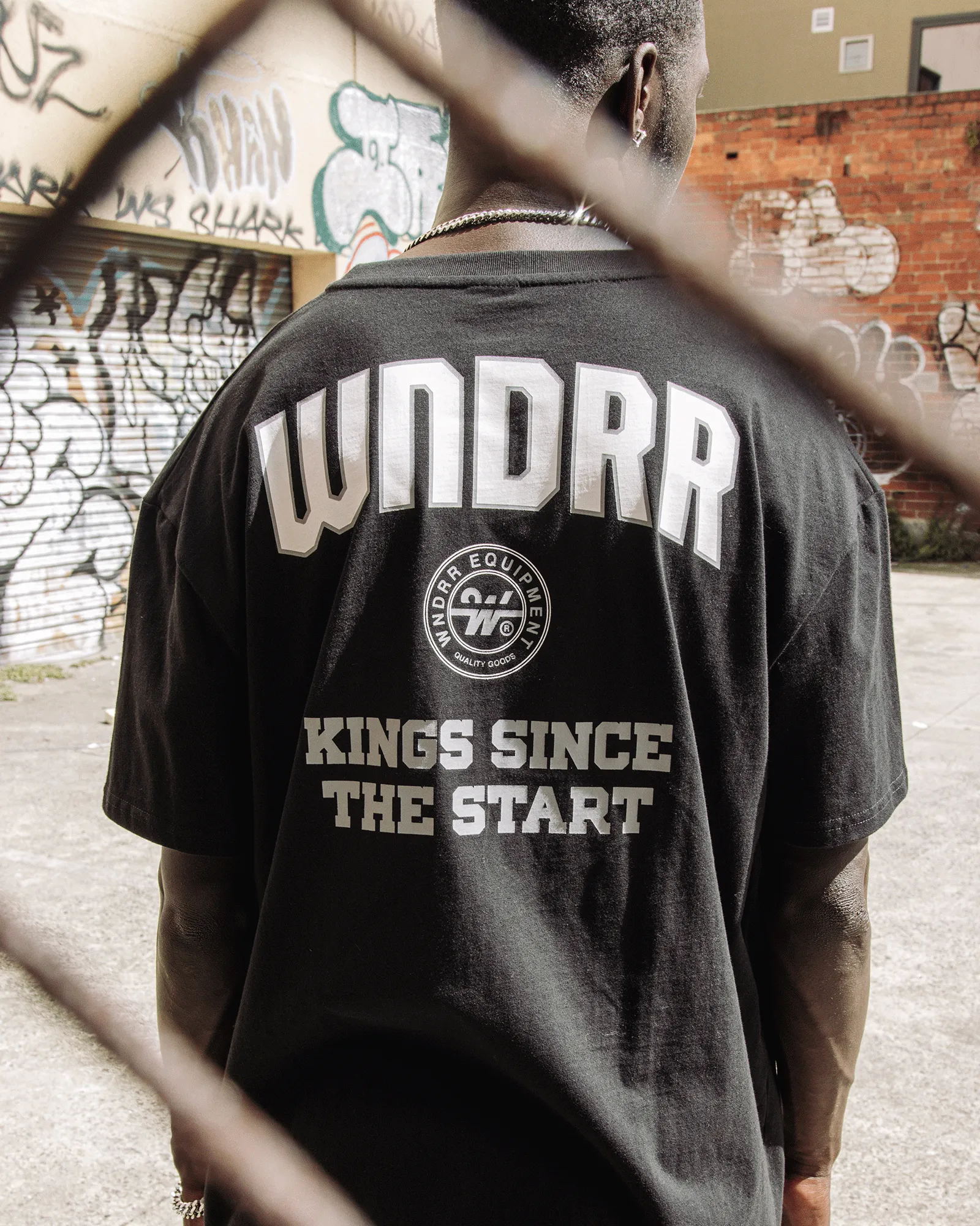 MAJOR BOX FIT TEE - BLACK sold by WNDRR product image thumbnail 2