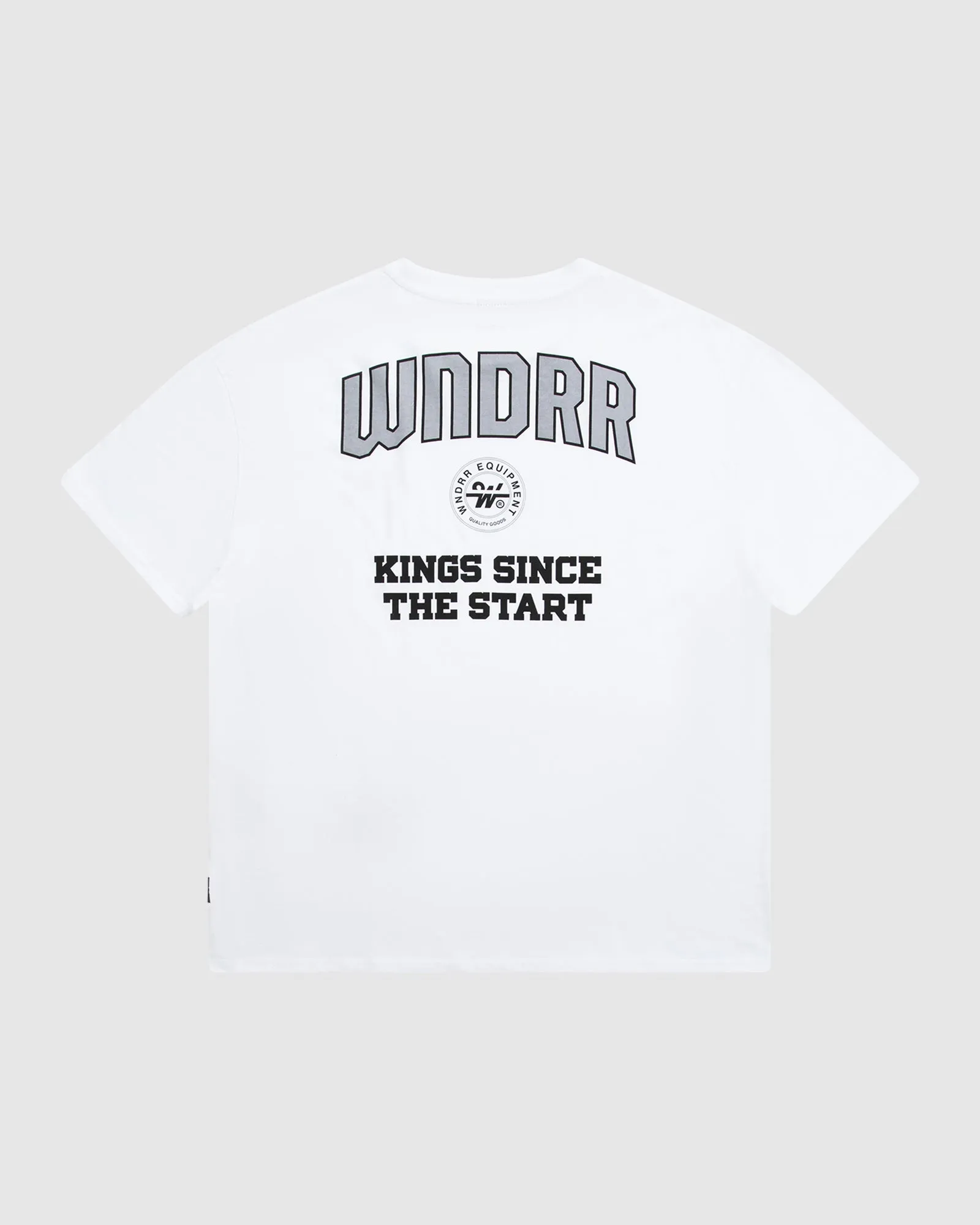 MAJOR BOX FIT TEE - WHITE sold by WNDRR