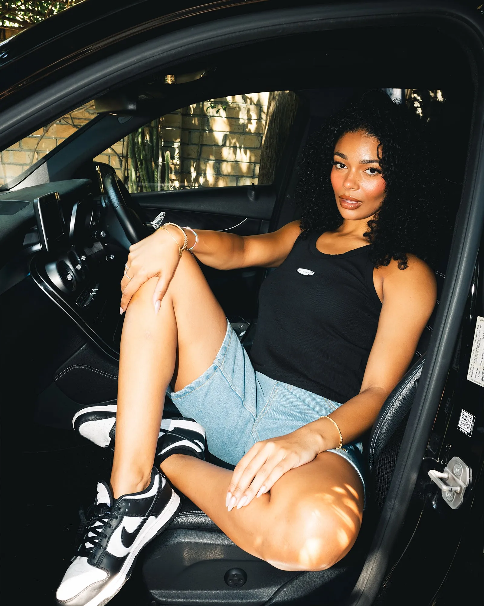 ROTHMAN RIB TANK TOP - BLACK sold by WNDRR product image thumbnail 5