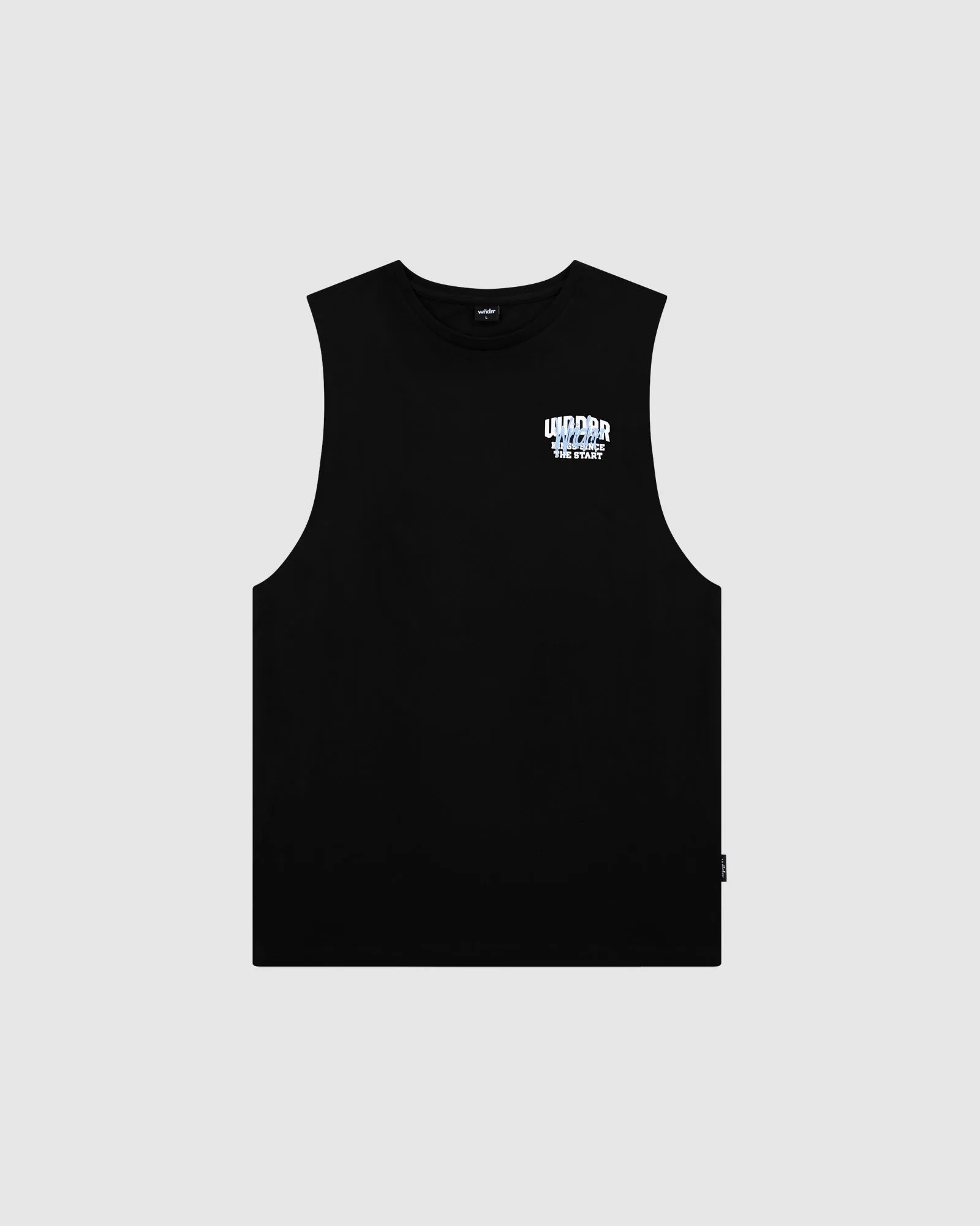 TOP TIER MUSCLE TOP - BLACK sold by WNDRR product image thumbnail 3