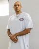 TOP TIER BOX FIT TEE - WHITE sold by WNDRR