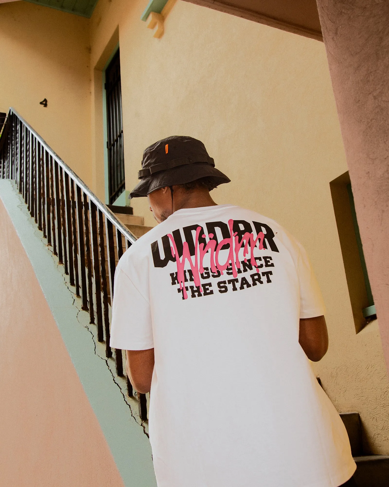 TOP TIER BOX FIT TEE - WHITE sold by WNDRR product image thumbnail 5