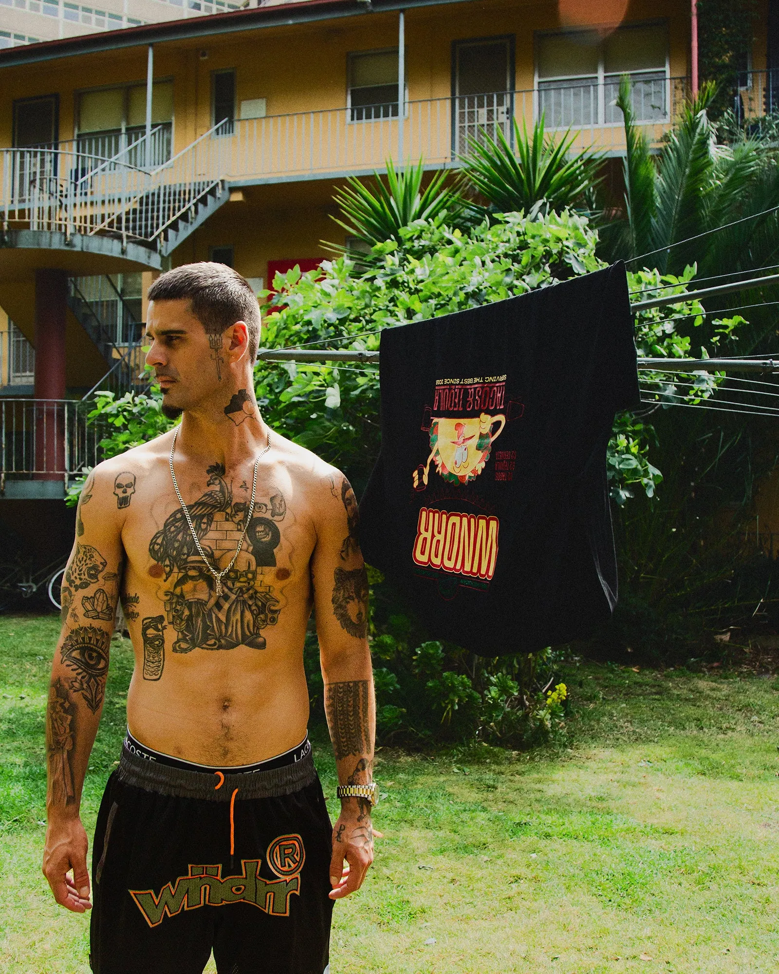 TACO BOX FIT TEE - BLACK sold by WNDRR product image thumbnail 5