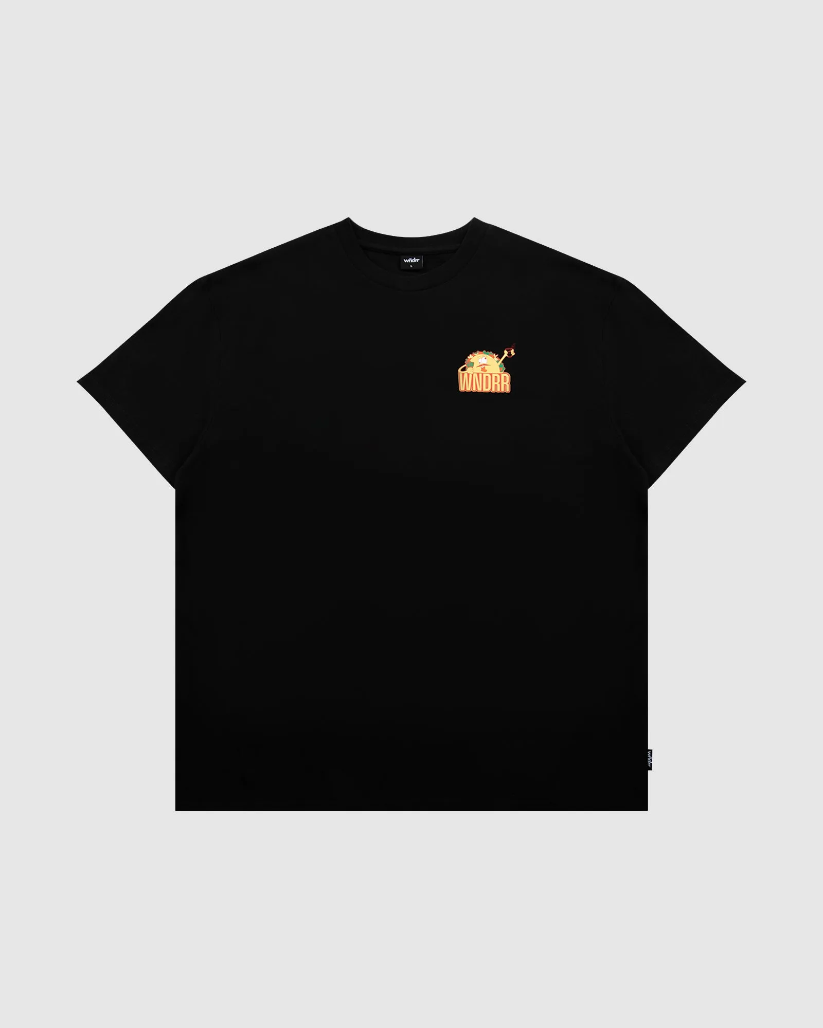 TACO BOX FIT TEE - BLACK sold by WNDRR product image thumbnail 3