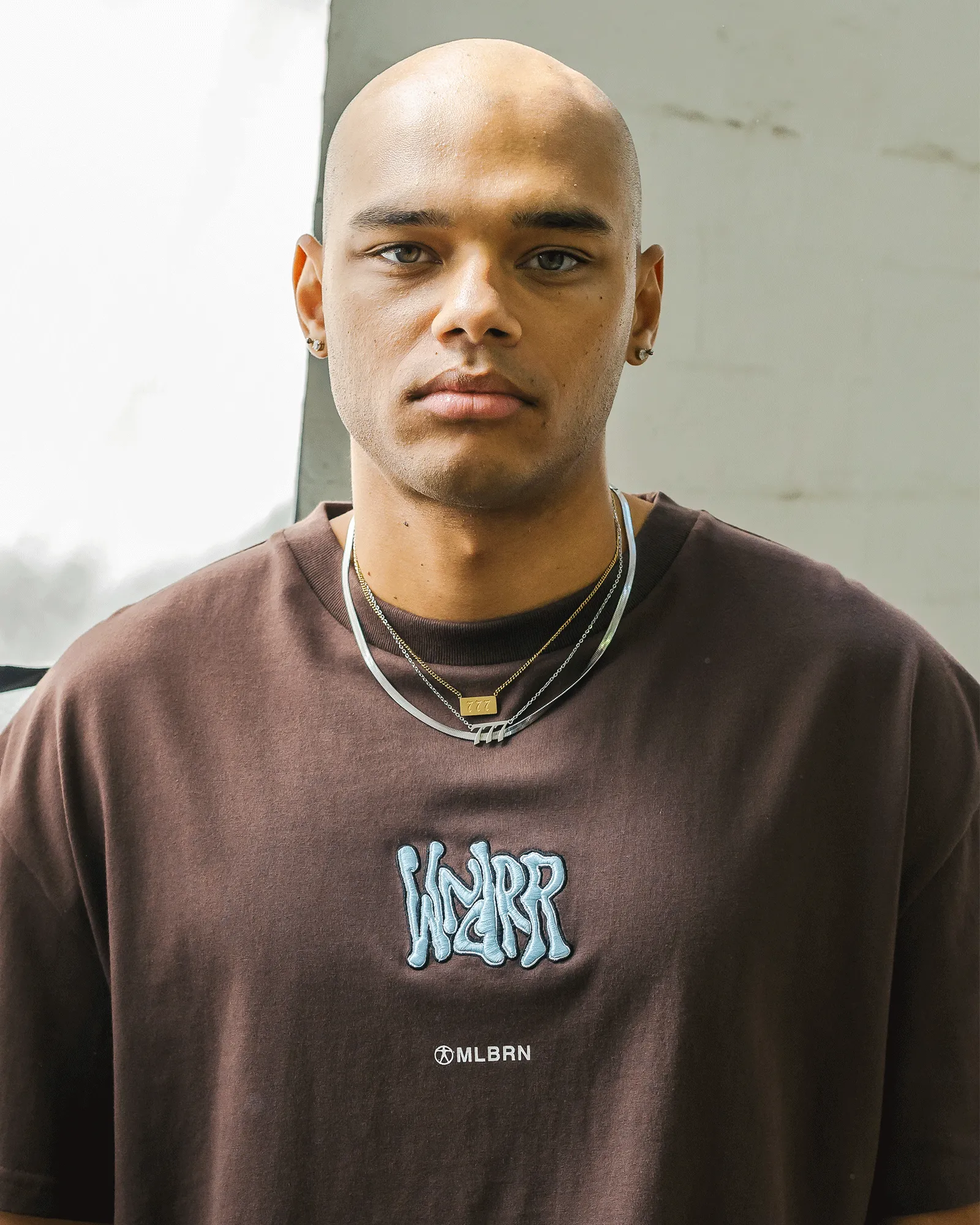 TOAST BOX FIT TEE - BROWN sold by WNDRR product image thumbnail 5