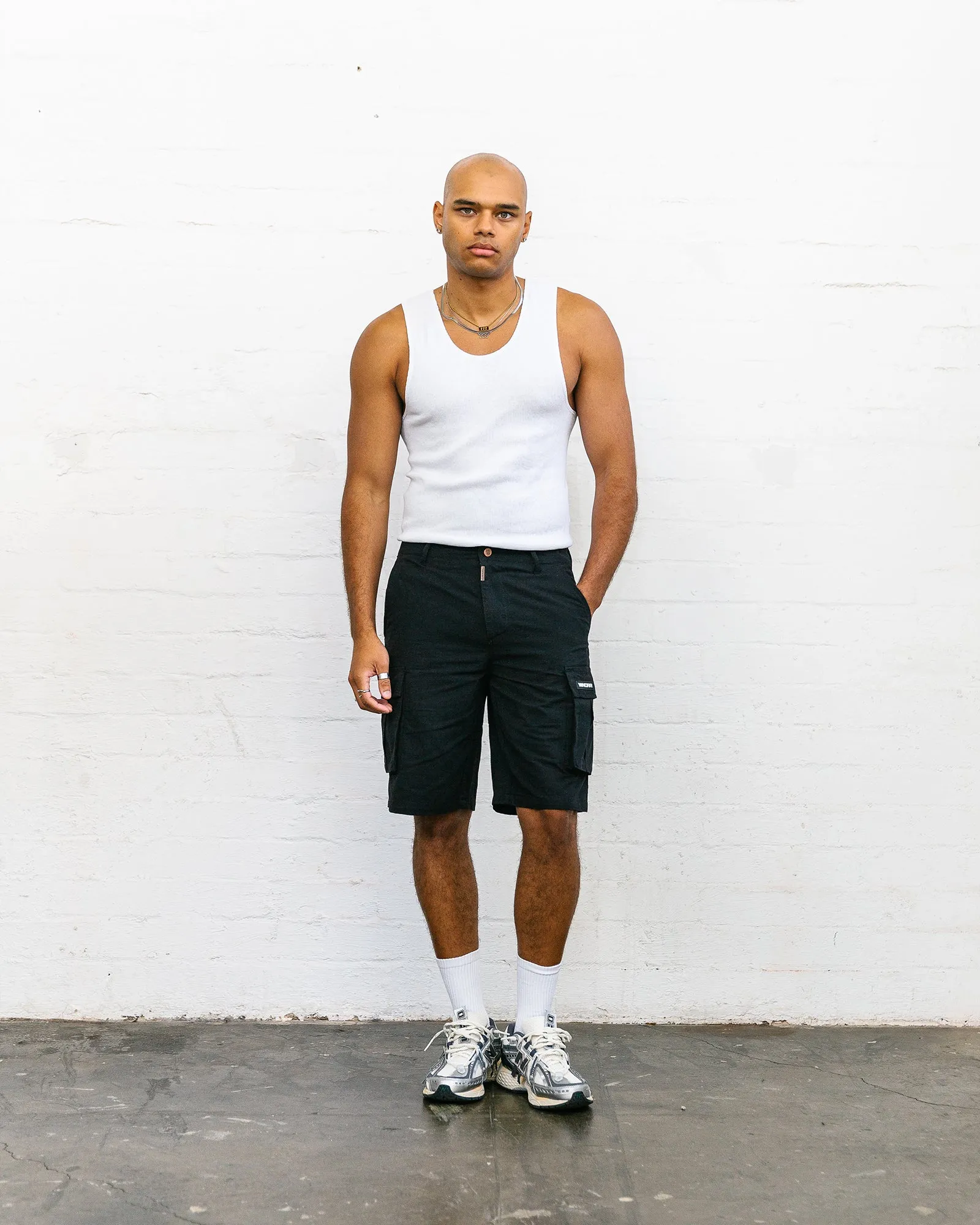 HIJACK CARGO SHORT - BLACK sold by WNDRR product image thumbnail 2