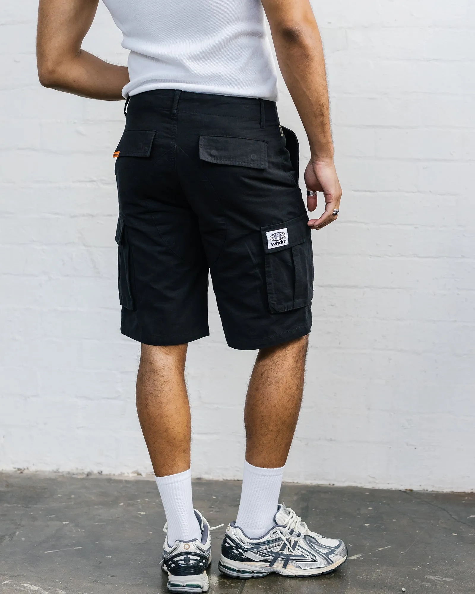HIJACK CARGO SHORT - BLACK sold by WNDRR product image thumbnail 5