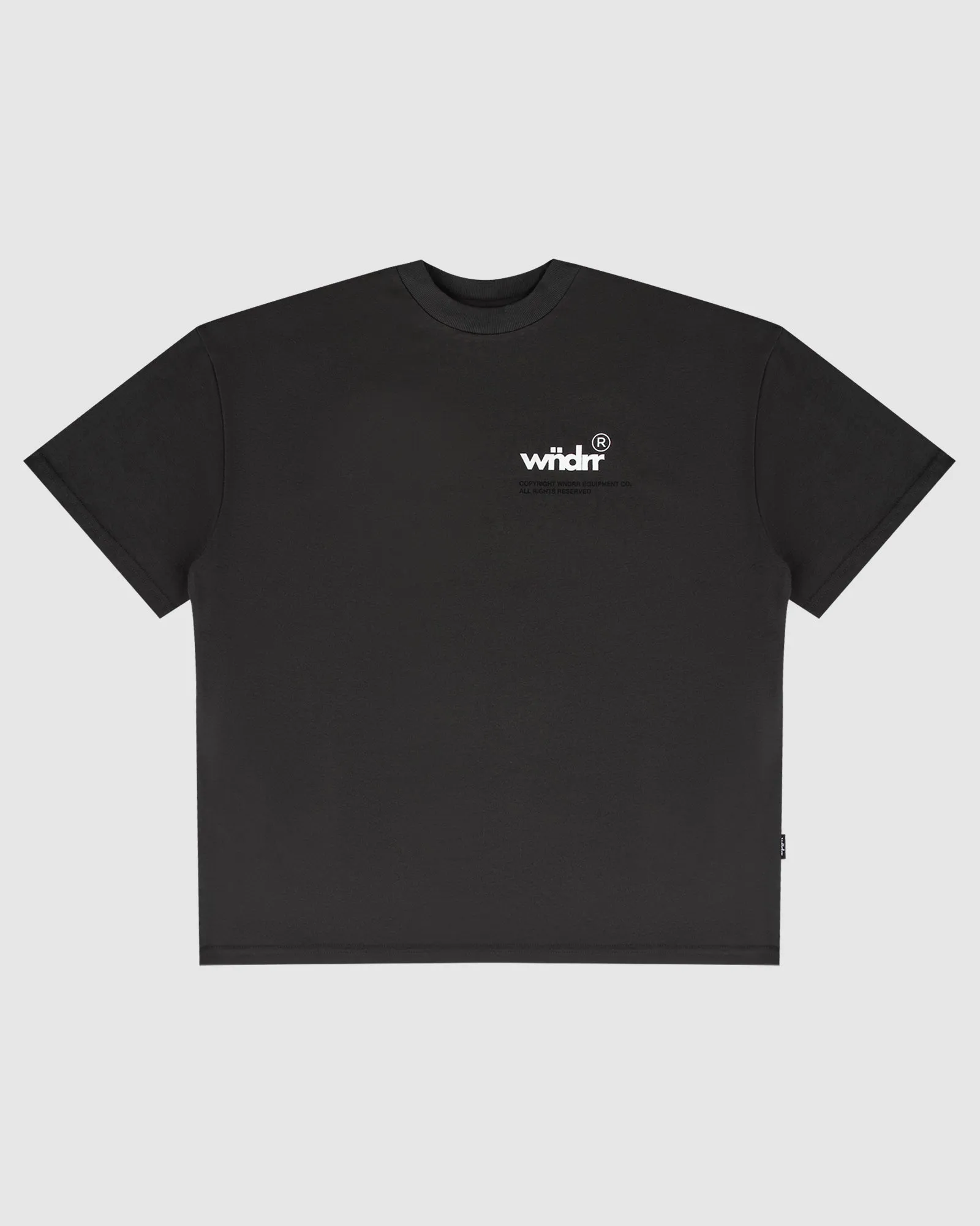 REPRESENT HEAVY WEIGHT TEE - FADED BLACK sold by WNDRR product image thumbnail 3