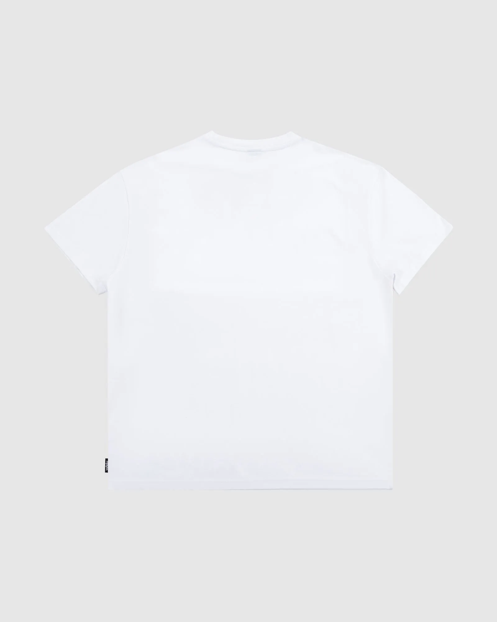 BLOCKED BOX FIT TEE - WHITE sold by WNDRR product image thumbnail 3