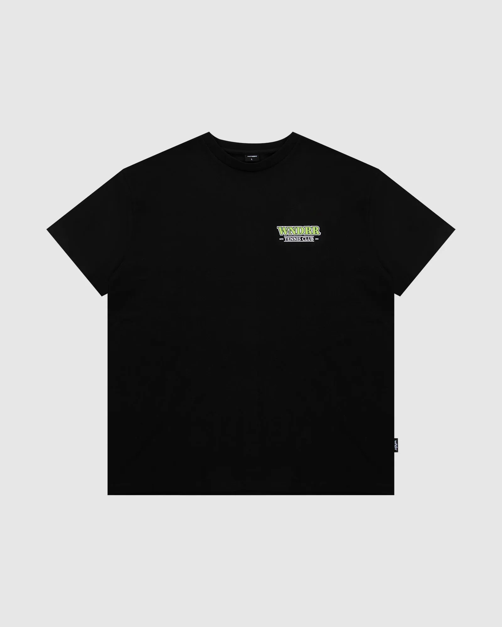 ACE BOX FIT TEE - BLACK sold by WNDRR product image thumbnail 3