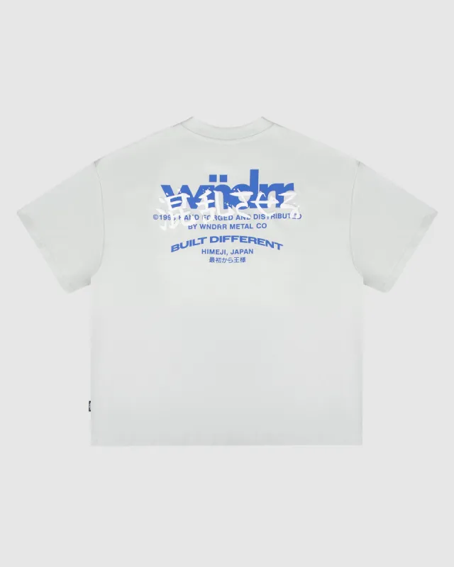 FORGED HEAVY WEIGHT TEE - OYSTER sold by WNDRR