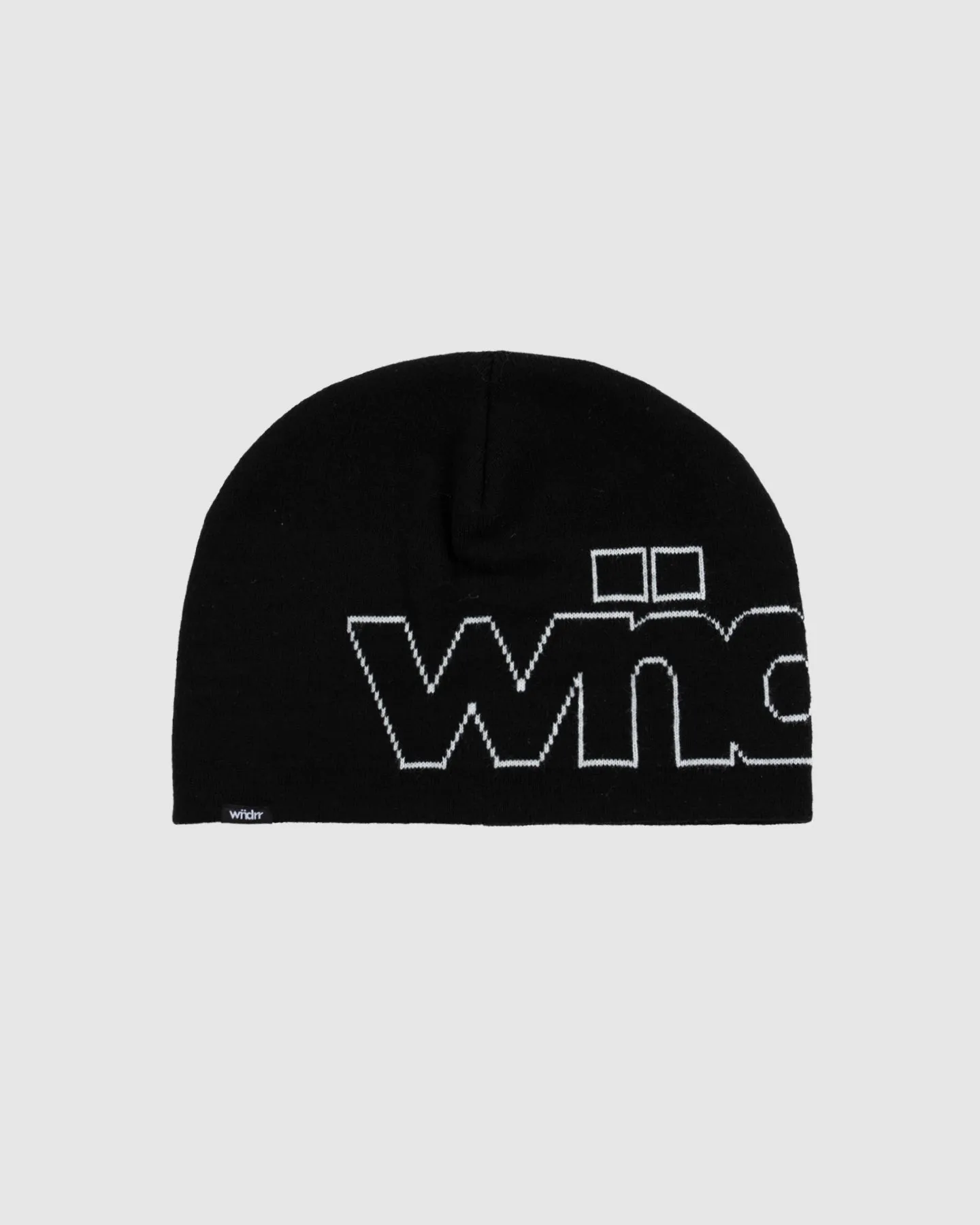 ACCENT SKULL BEANIE - BLACK sold by WNDRR