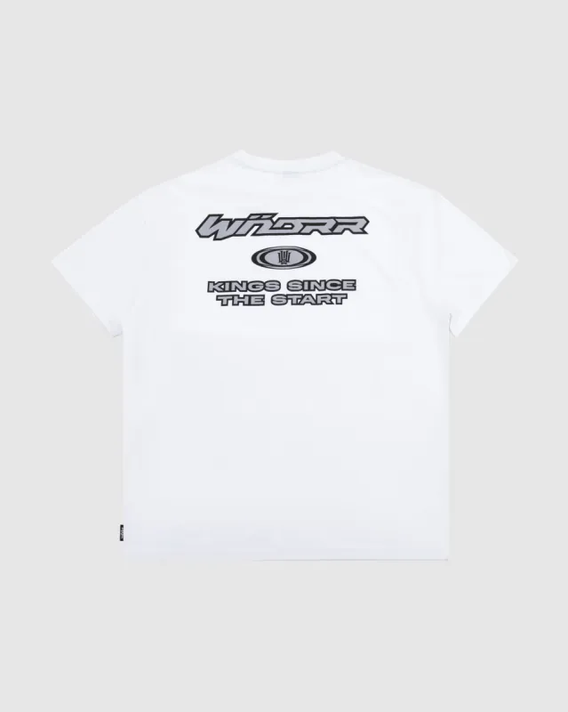 PRIMARY BOX FIT TEE - WHITE sold by WNDRR