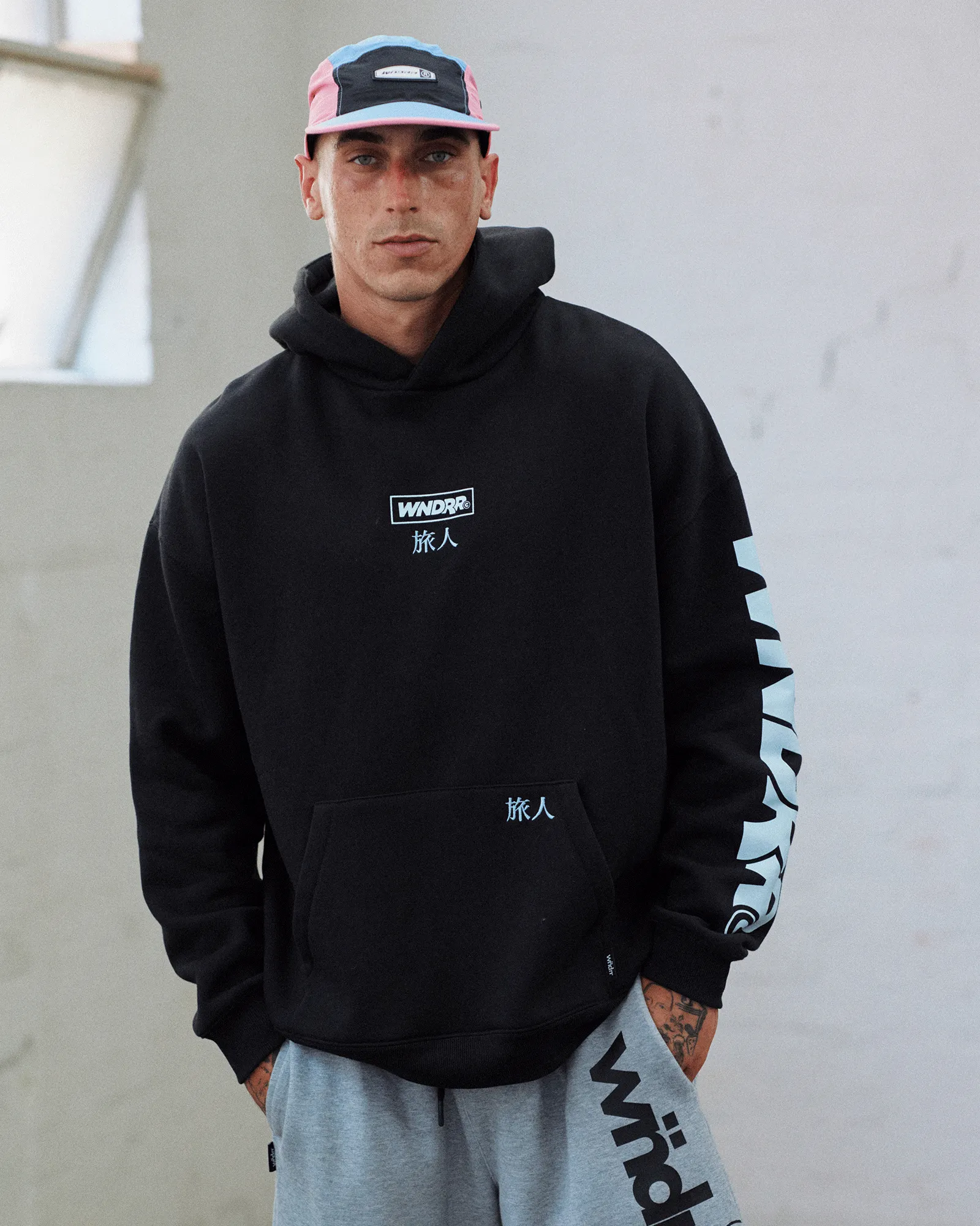 SHODO HOOD SWEAT - BLACK sold by WNDRR product image thumbnail 5