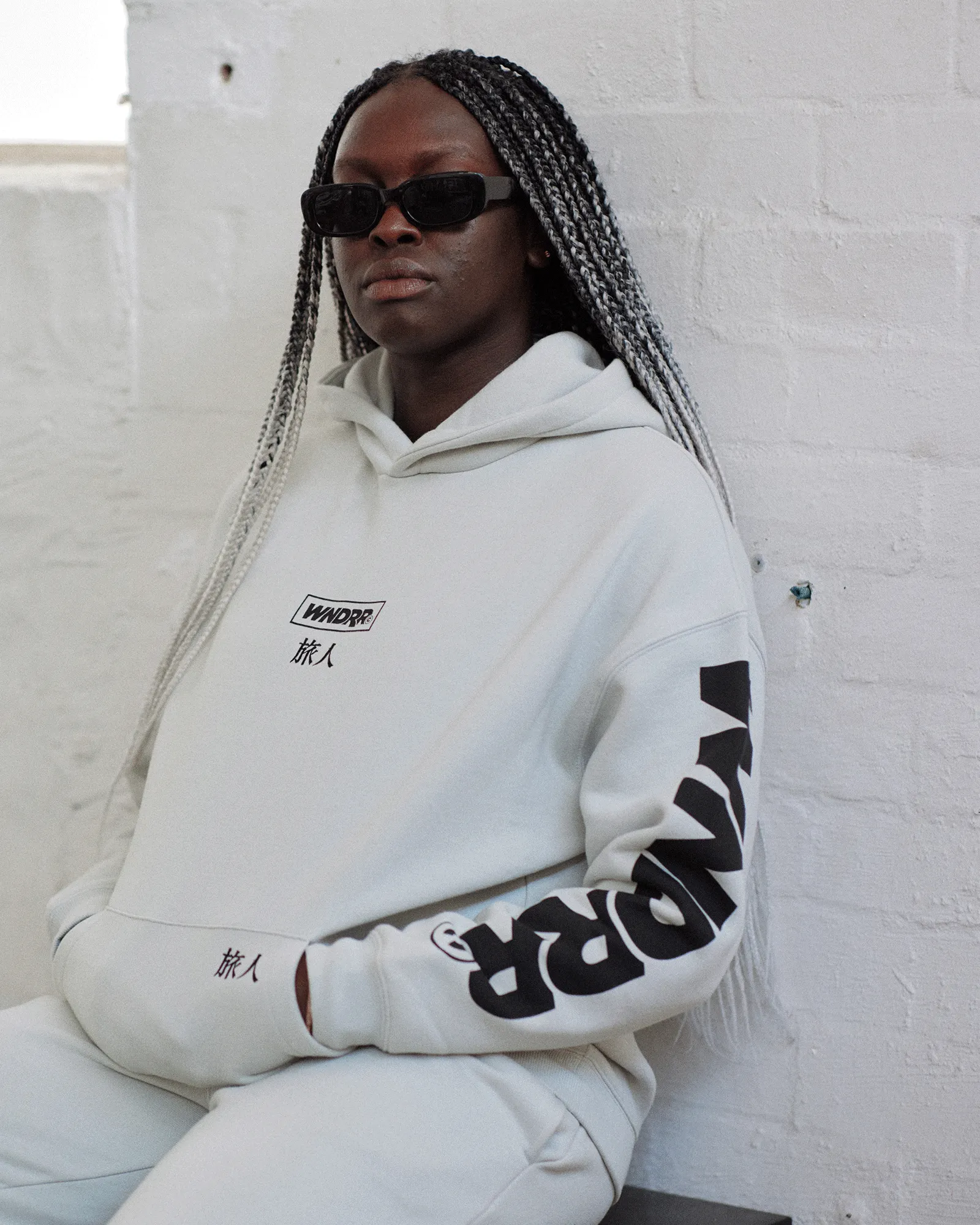 SHODO HOOD SWEAT - OYSTER sold by WNDRR product image thumbnail 2