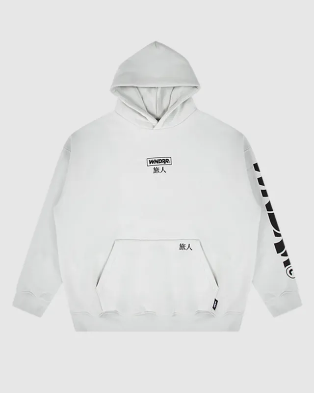 SHODO HOOD SWEAT - OYSTER sold by WNDRR