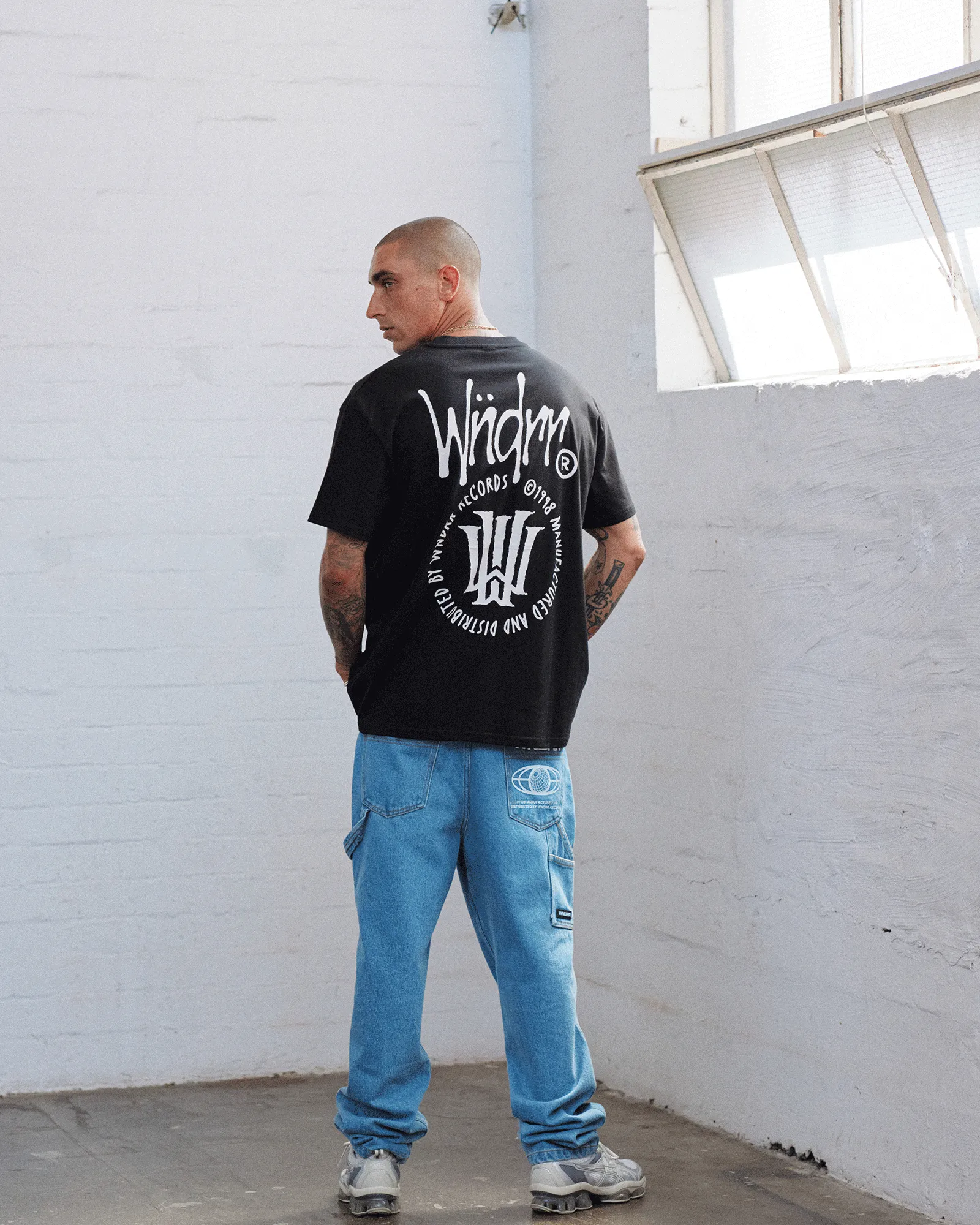 NOISE BOX FIT TEE - BLACK sold by WNDRR product image thumbnail 5