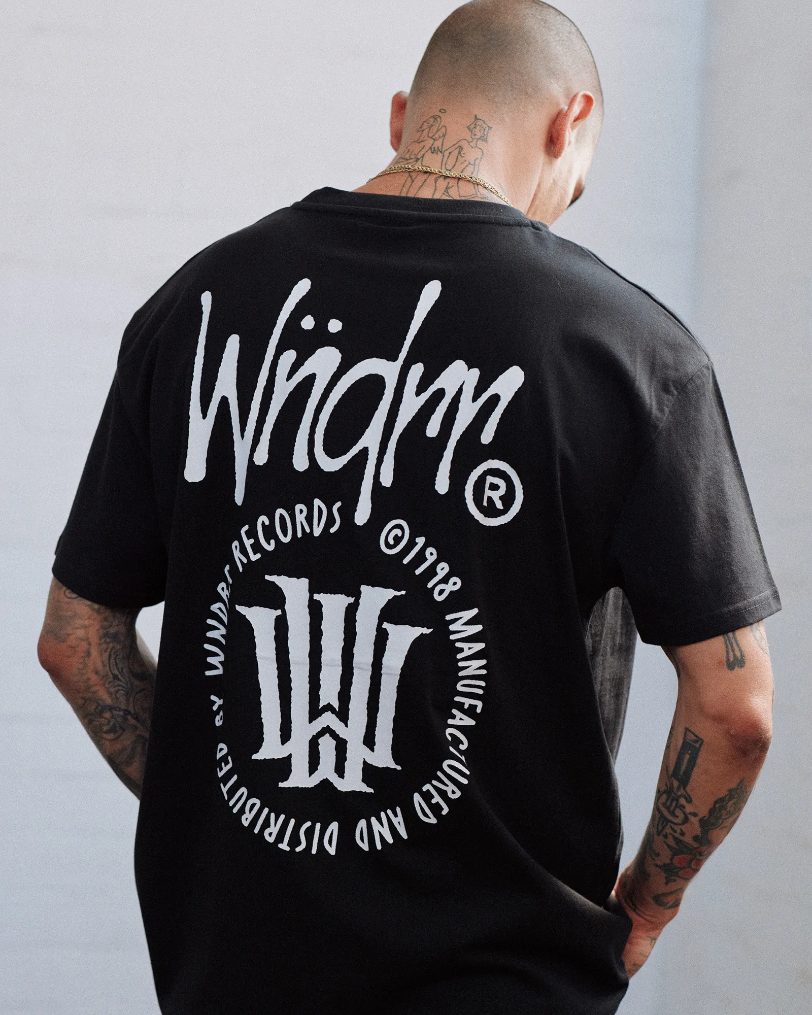 NOISE BOX FIT TEE - BLACK sold by WNDRR product image thumbnail 2