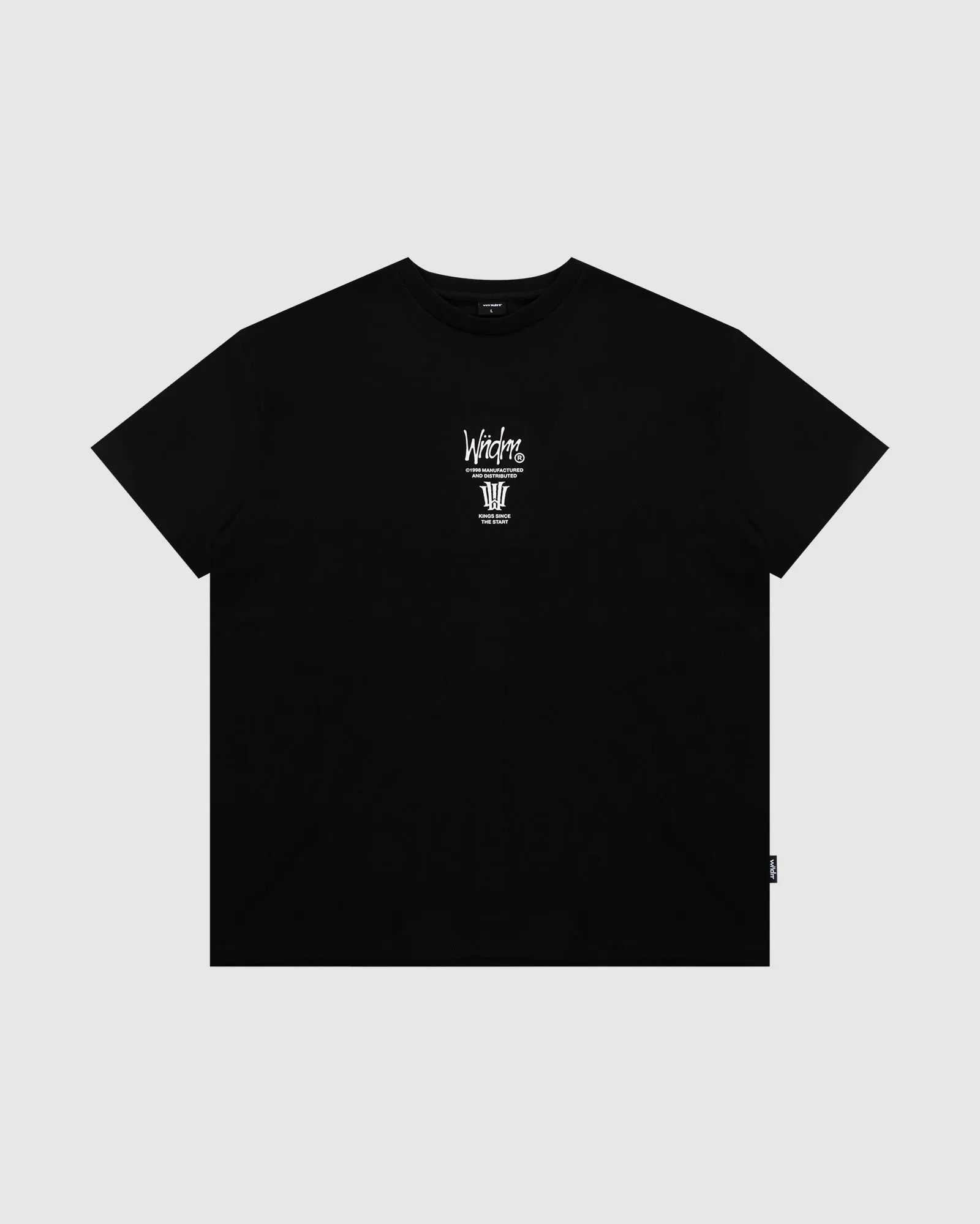 NOISE BOX FIT TEE - BLACK sold by WNDRR product image thumbnail 3