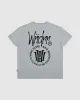 NOISE BOX FIT TEE - CEMENT GREY sold by WNDRR