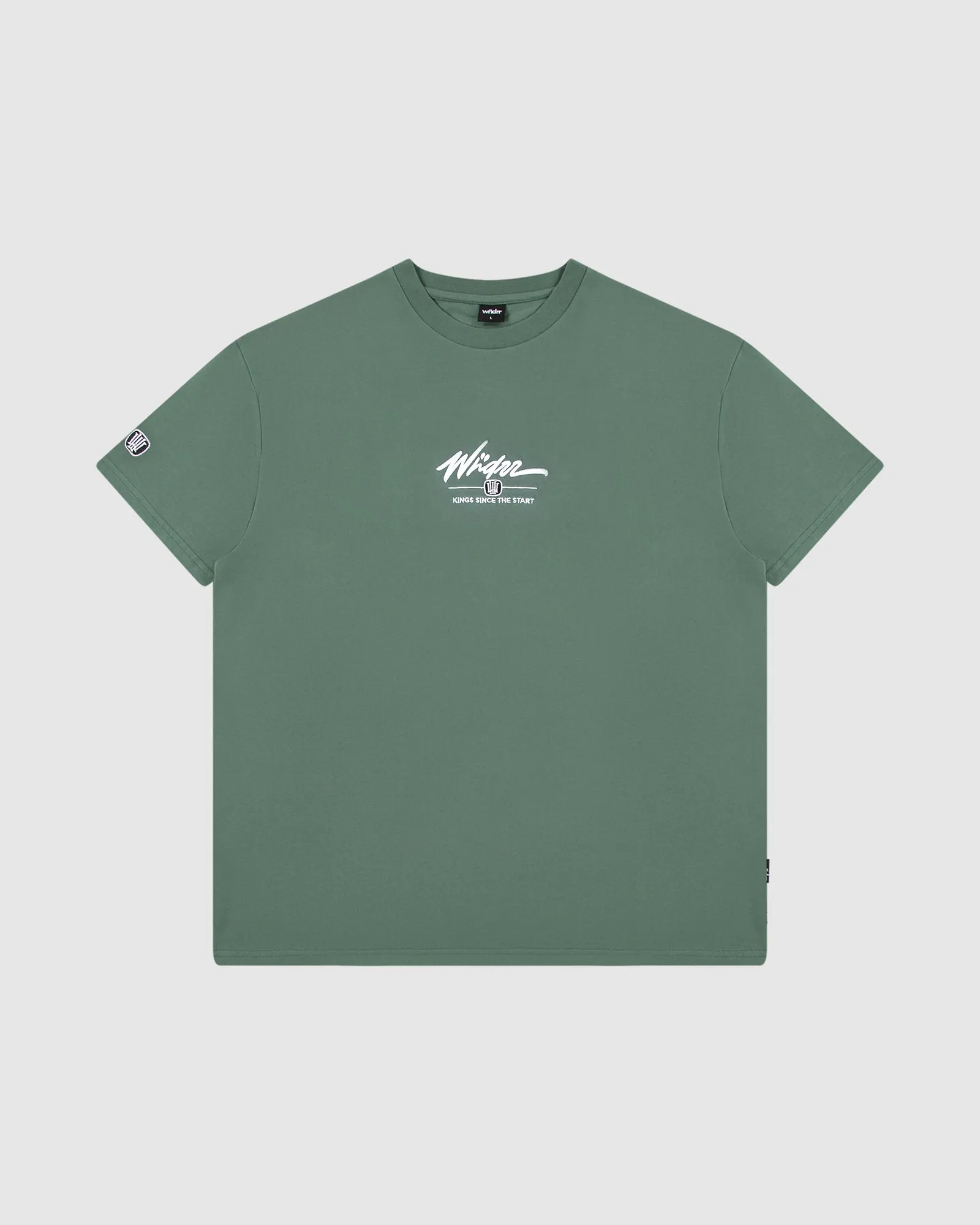DETONE BOX FIT TEE - DARK GREEN sold by WNDRR