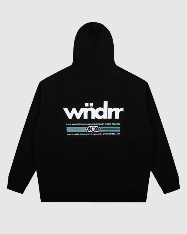 LODGE HOOD SWEAT - BLACK sold by WNDRR