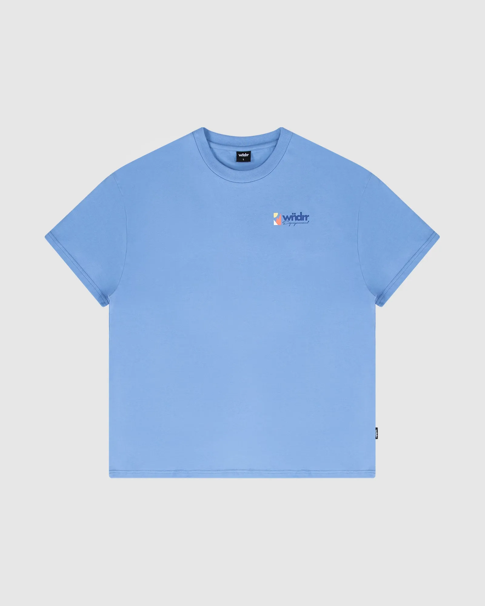 SCALE BOX FIT TEE - AIR BLUE sold by WNDRR product image thumbnail 3