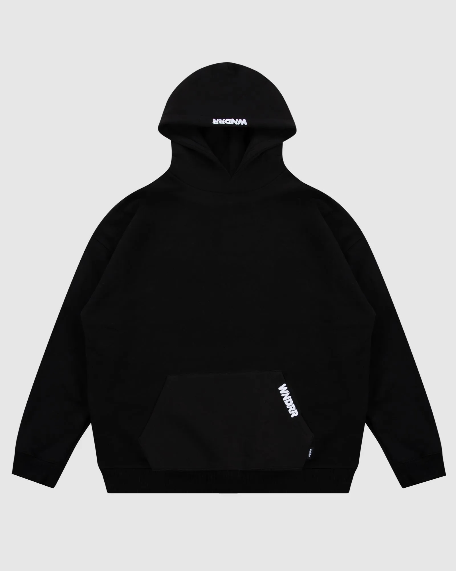 HALO HOOD SWEAT - BLACK sold by WNDRR