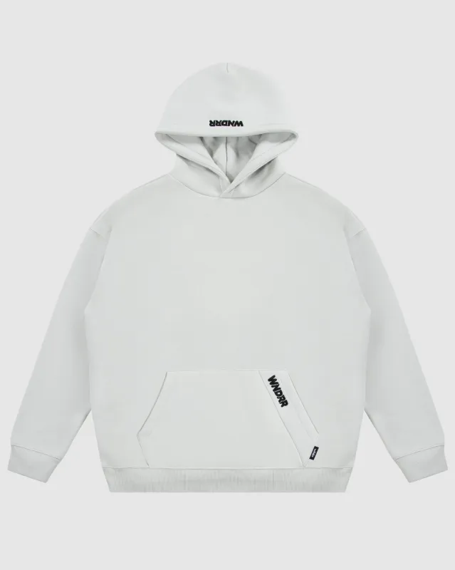 HALO HOOD SWEAT - OYSTER sold by WNDRR