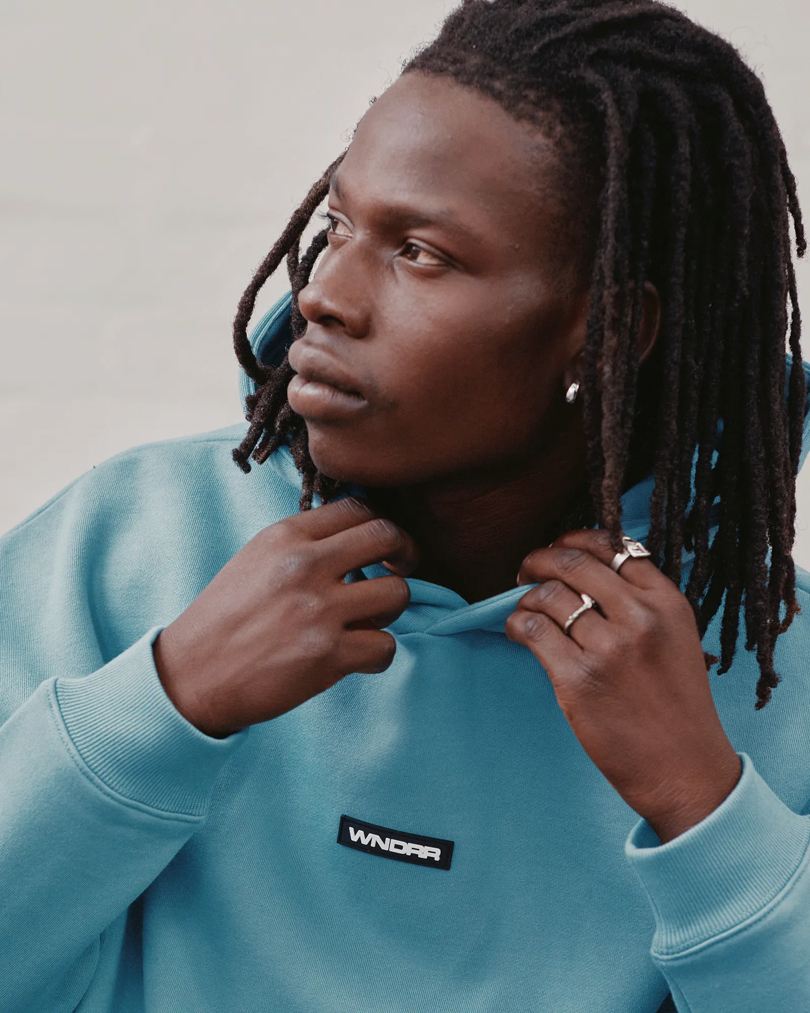 PATRON HOOD SWEAT - DUSK BLUE sold by WNDRR product image thumbnail 4