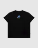 WASTE MANAGEMENT BOX FIT TEE - BLACK sold by WNDRR