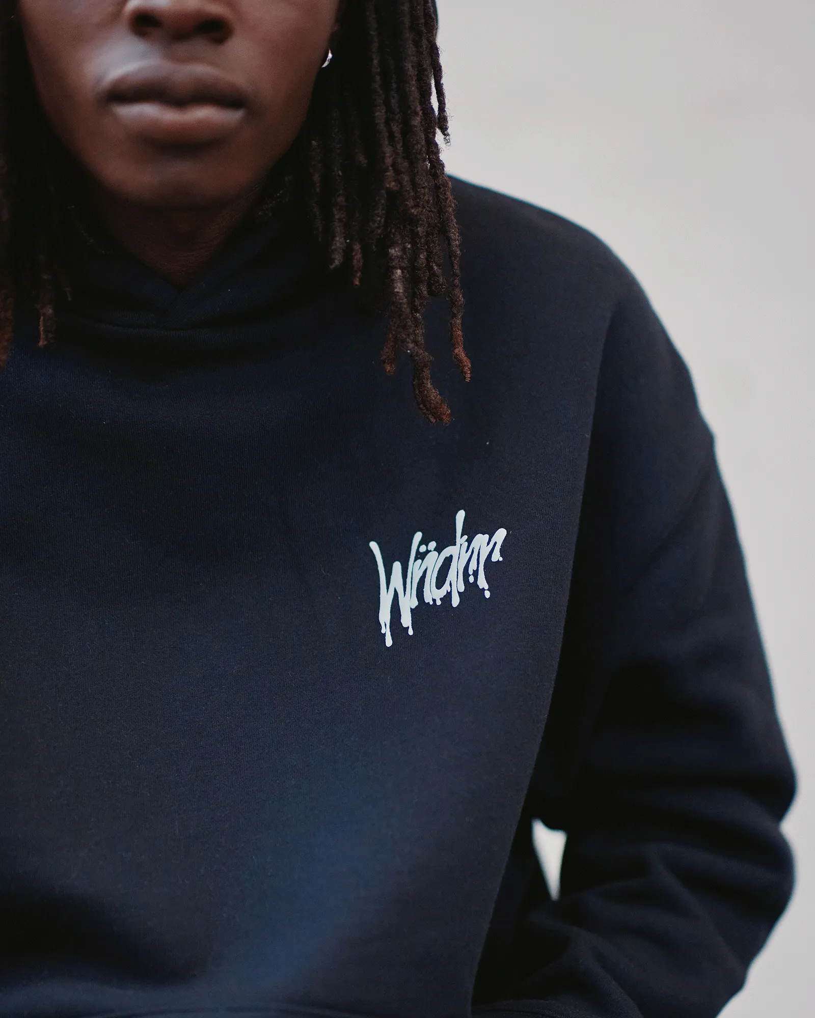 TOP TIER HOOD SWEAT - BLACK sold by WNDRR product image thumbnail 4