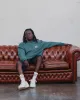 TOP TIER HOOD SWEAT - DARK GREEN sold by WNDRR