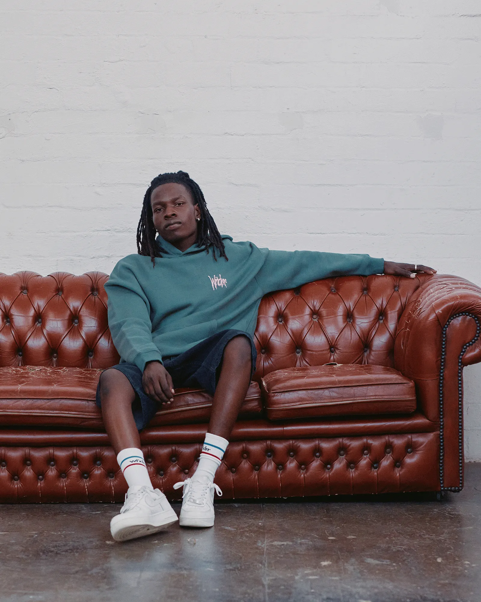 TOP TIER HOOD SWEAT - DARK GREEN sold by WNDRR product image thumbnail 4