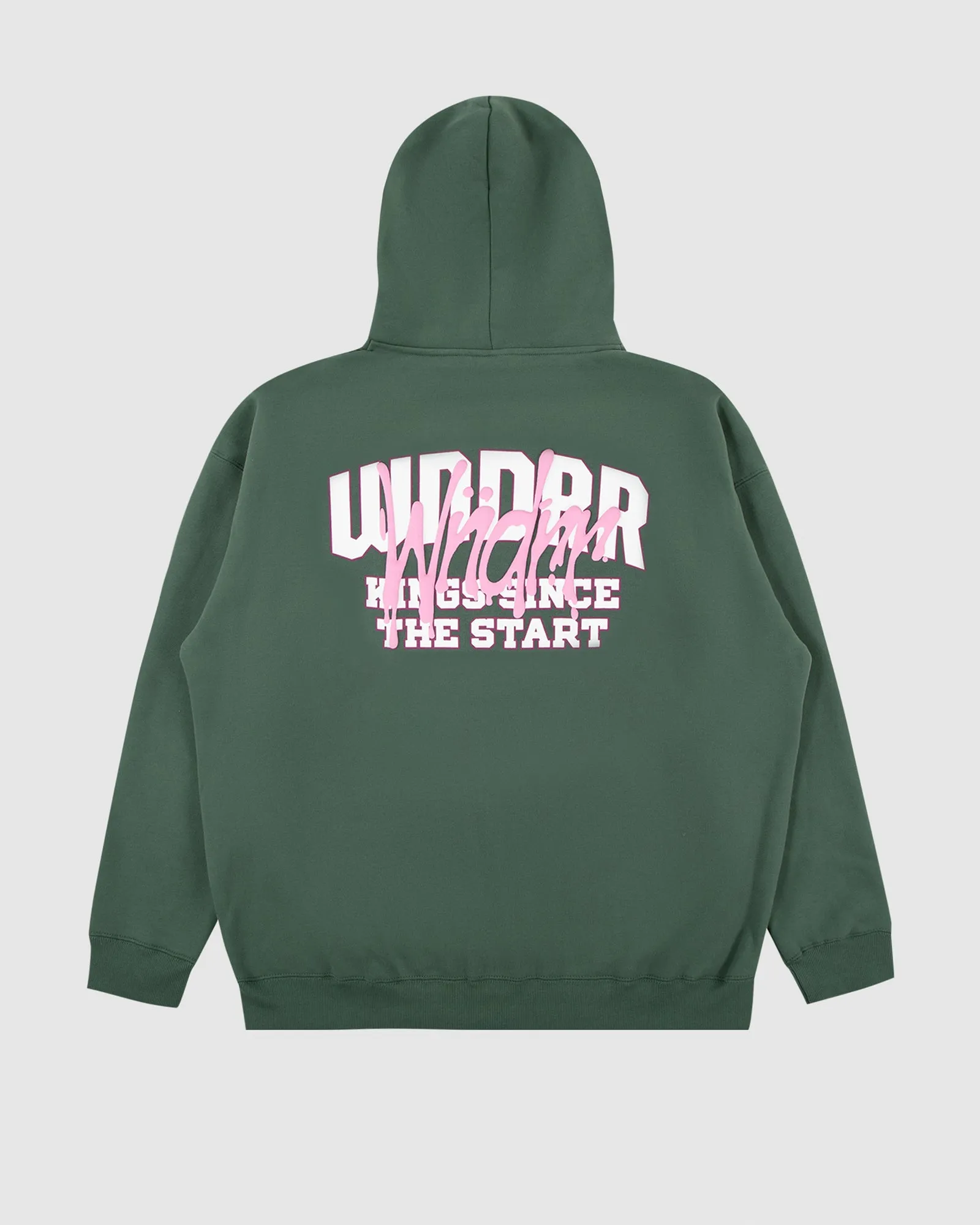 TOP TIER HOOD SWEAT - DARK GREEN sold by WNDRR