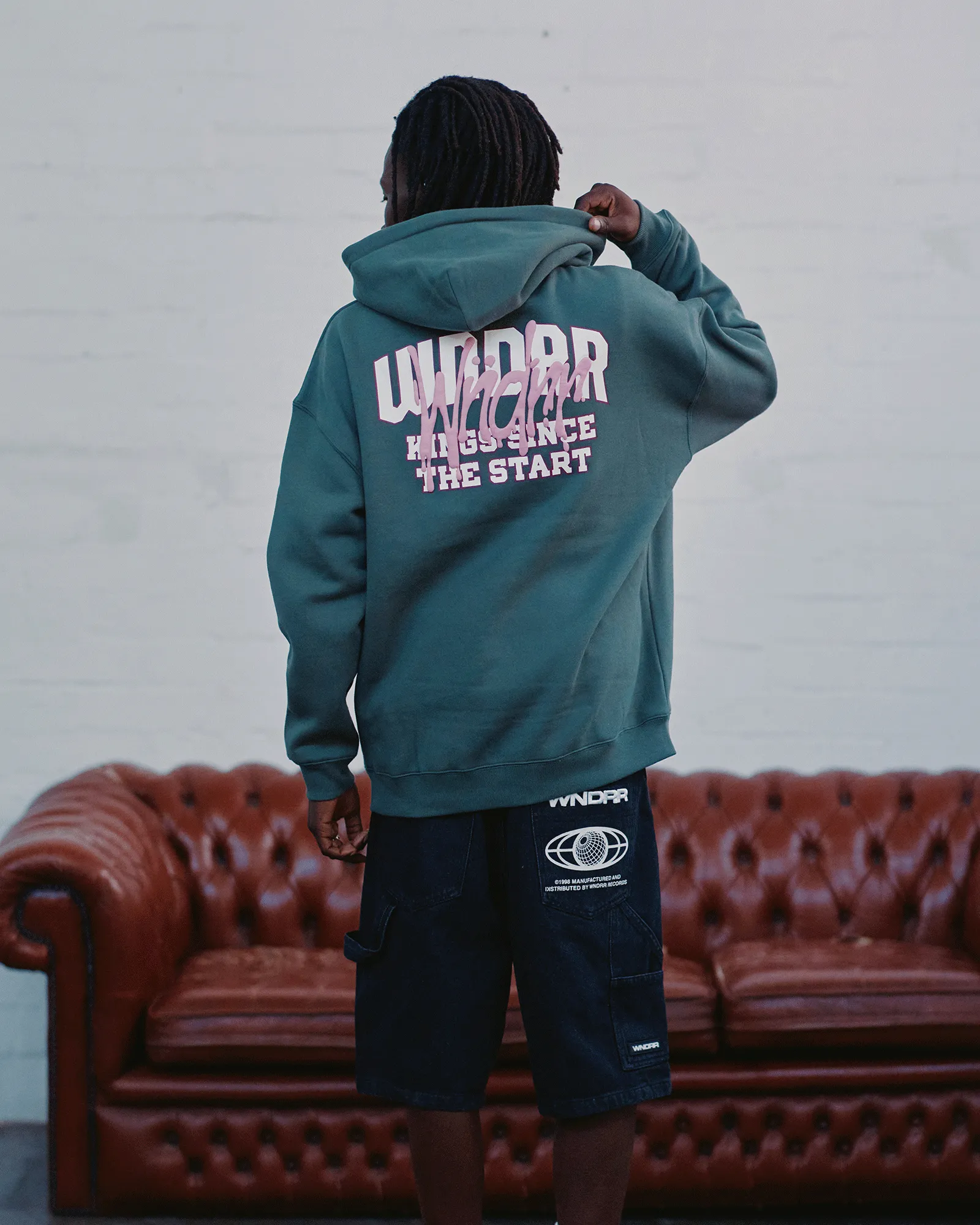 TOP TIER HOOD SWEAT - DARK GREEN sold by WNDRR product image thumbnail 5