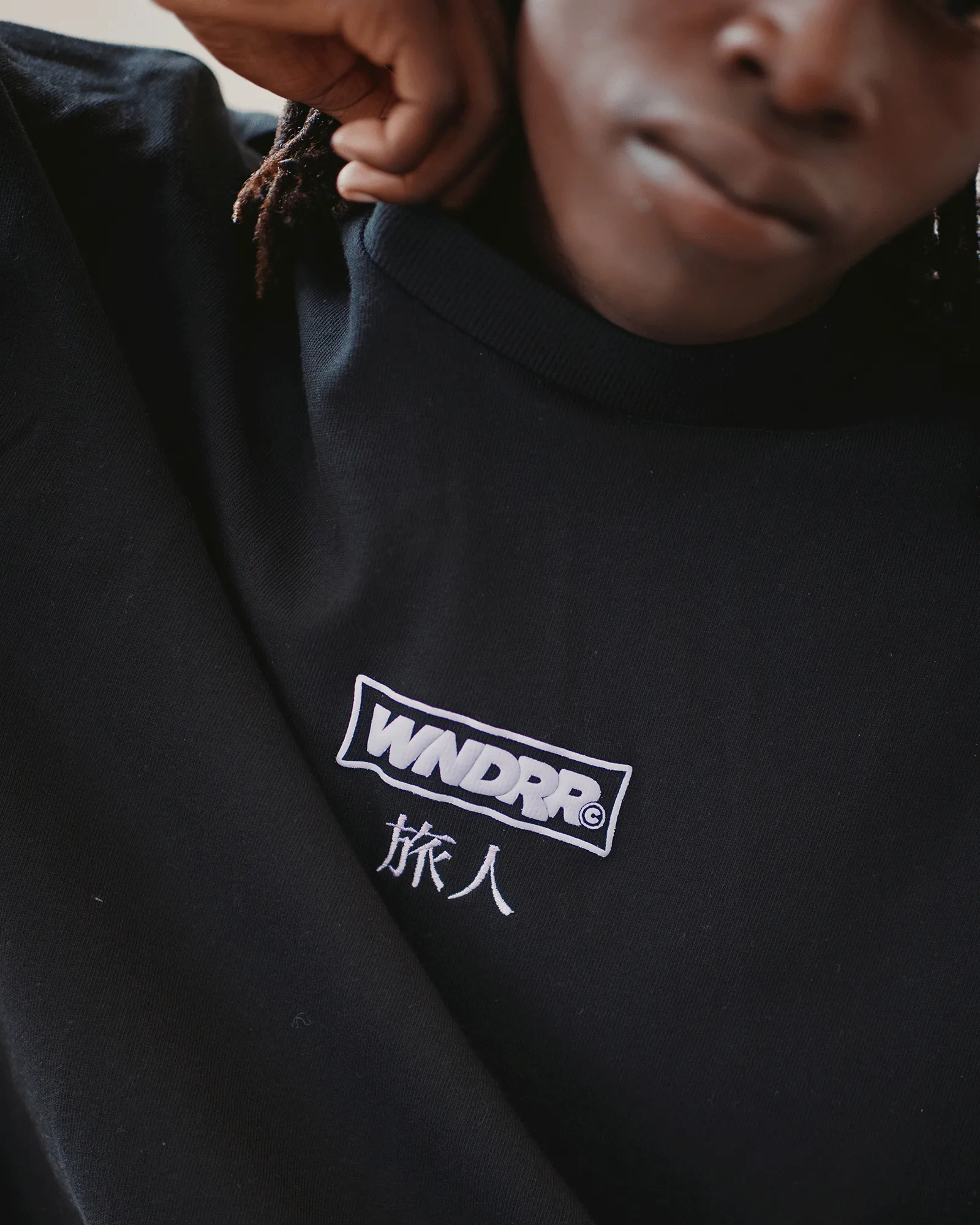 SHODO HEAVY WEIGHT TEE - BLACK sold by WNDRR product image thumbnail 4