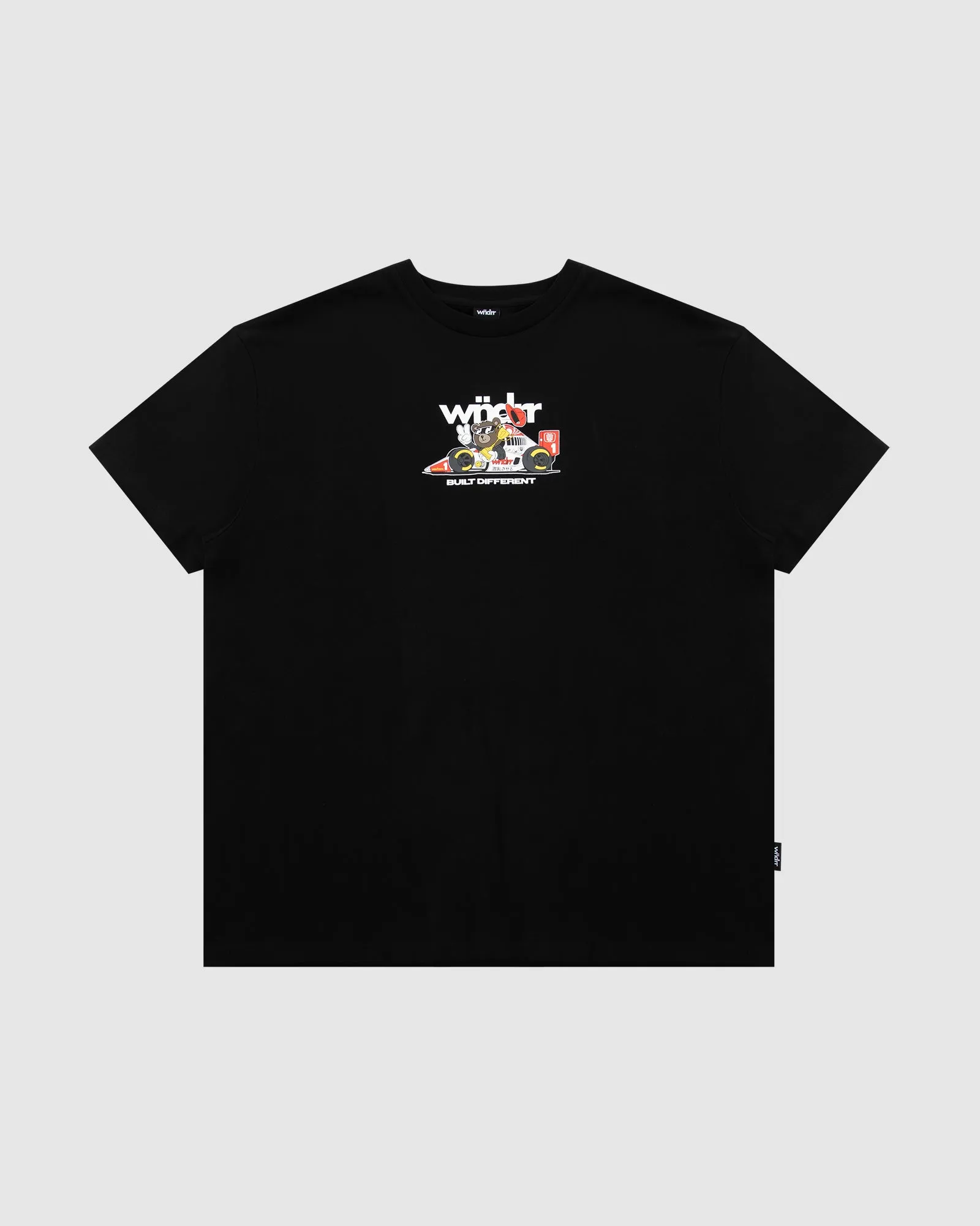 ALBERT BOX FIT TEE - BLACK sold by WNDRR