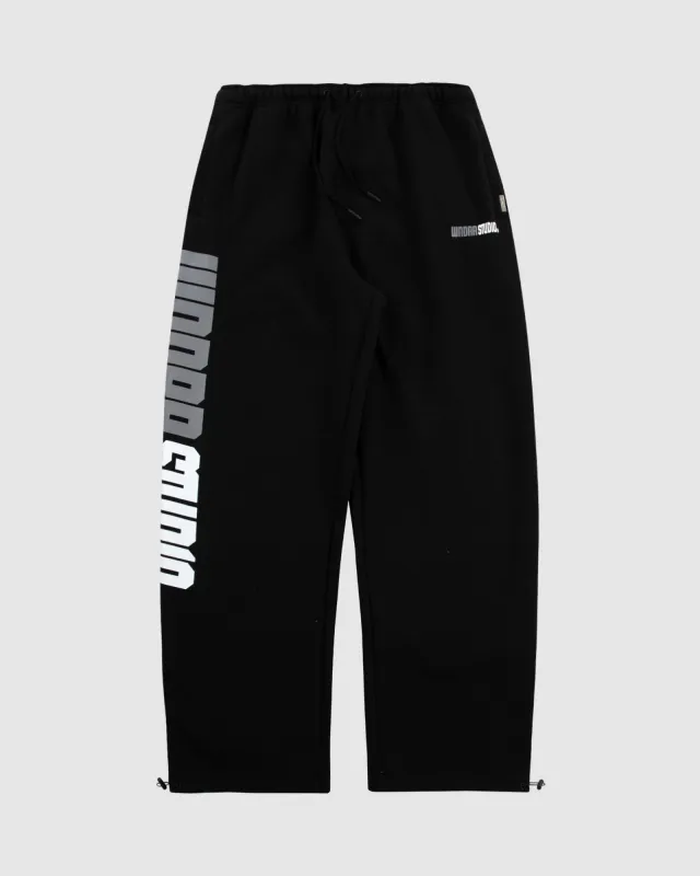 STUDIO LOUNGE TRACKPANT - BLACK sold by WNDRR