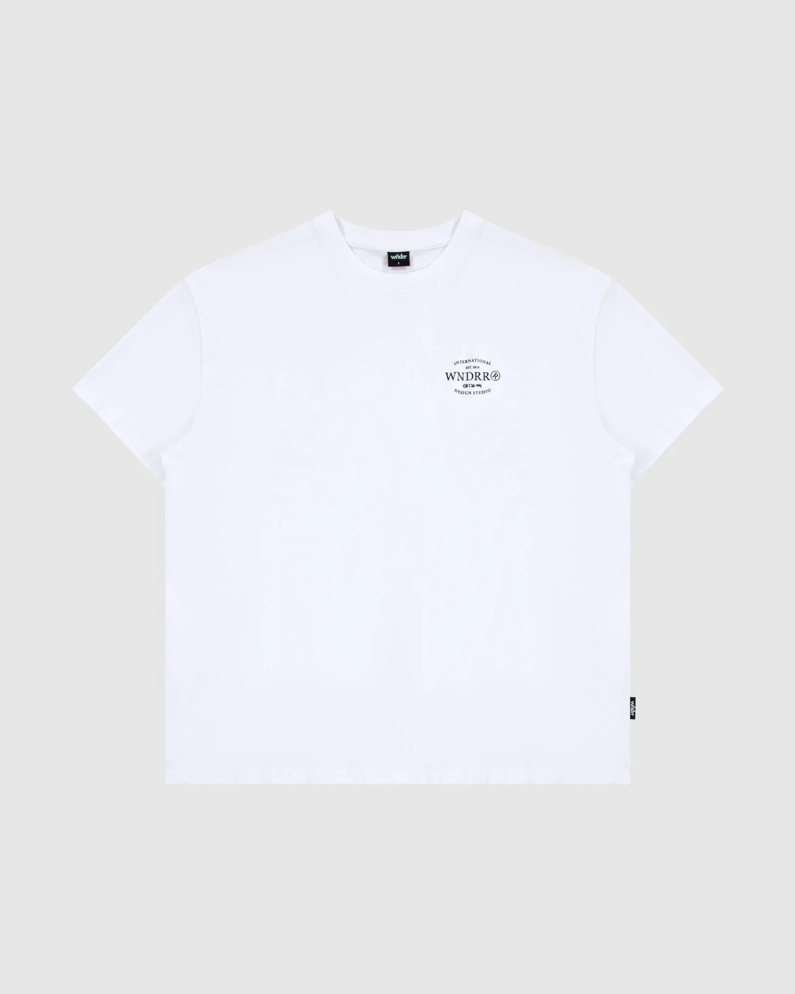 SHERIFF BOX FIT TEE - WHITE sold by WNDRR product image thumbnail 3