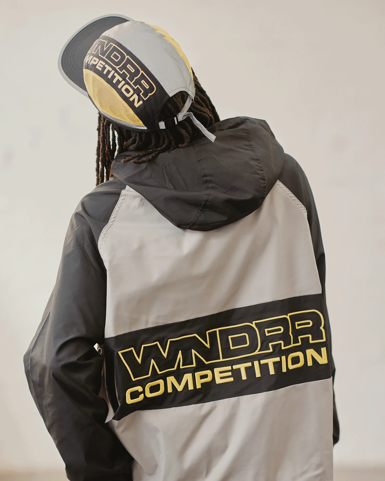 COMPETITION ANORAK JACKET - BLACK/CHARCOAL sold by WNDRR product image thumbnail 2