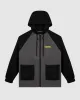 COMPETITION ANORAK JACKET - BLACK/CHARCOAL sold by WNDRR