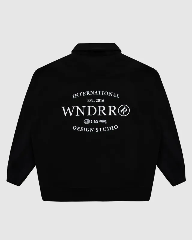 SHERIFF RUGBY SWEAT - BLACK sold by WNDRR
