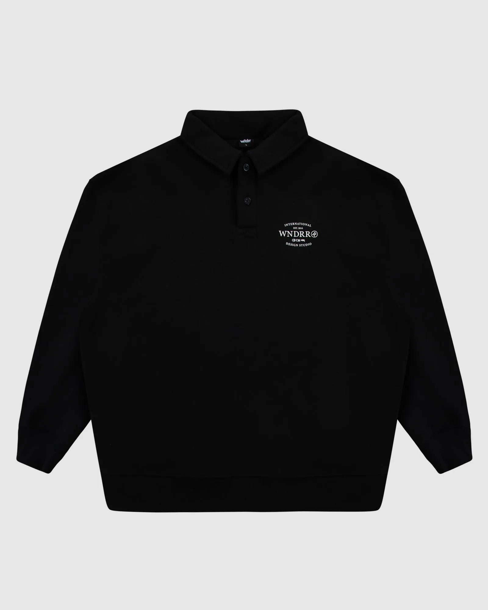 SHERIFF RUGBY SWEAT - BLACK sold by WNDRR product image thumbnail 3