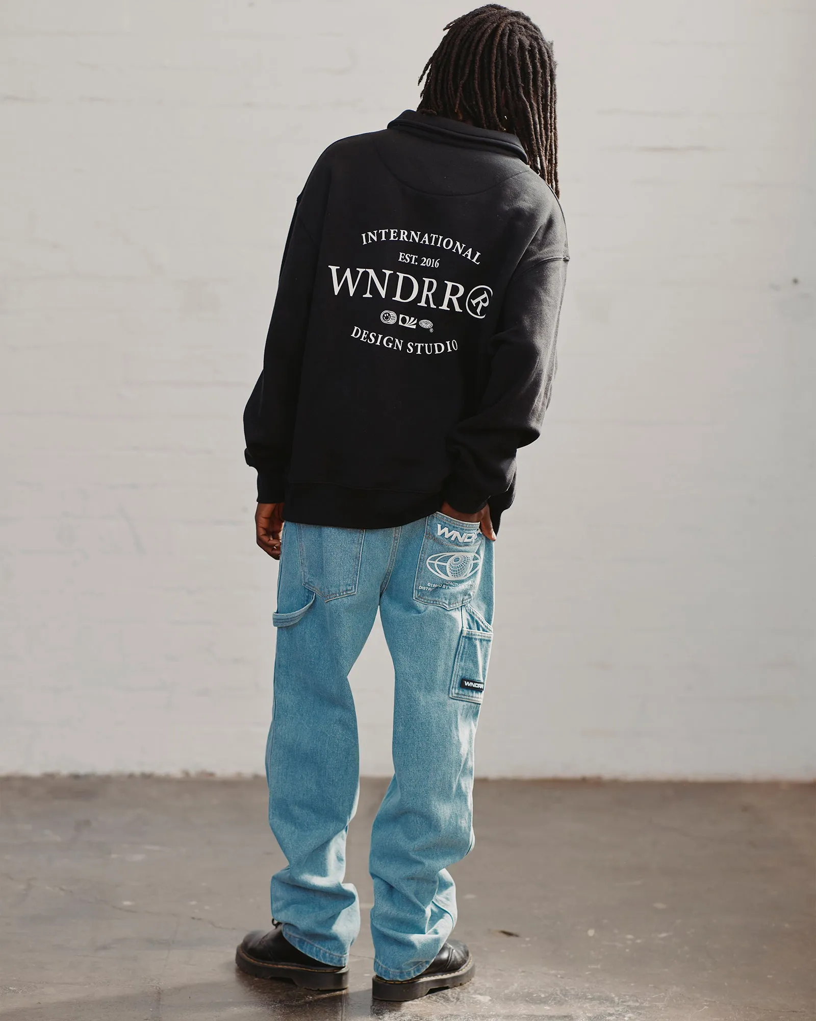 SHERIFF RUGBY SWEAT - BLACK sold by WNDRR product image thumbnail 4