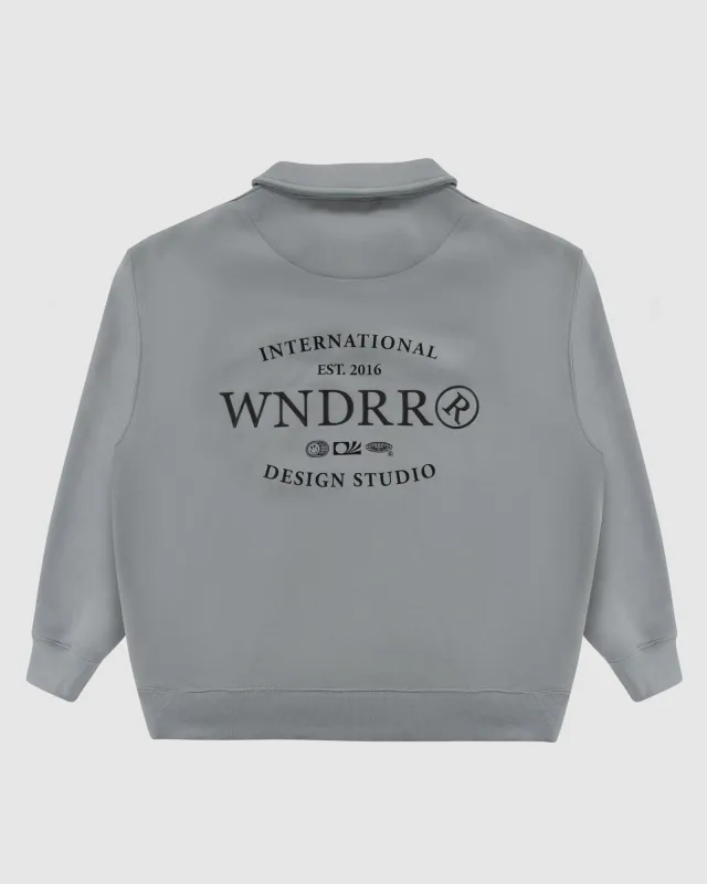 SHERIFF RUGBY SWEAT - CEMENT GREY sold by WNDRR