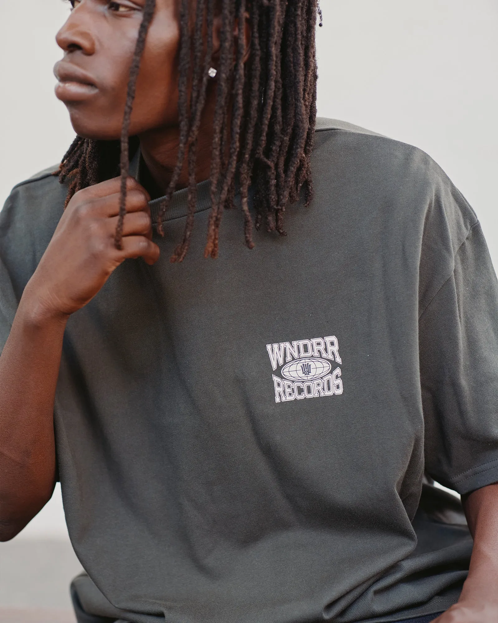 ARC HEAVY WEIGHT TEE - INK sold by WNDRR product image thumbnail 4